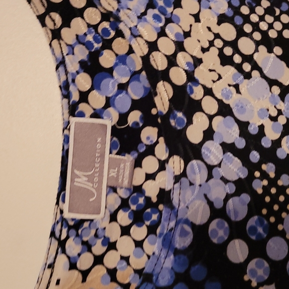 JM Collection blouse - Picture 2 of 5